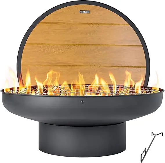 32in Fire Pit Table with Lid