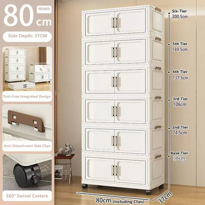 Folding Storage Cabinet Organizer