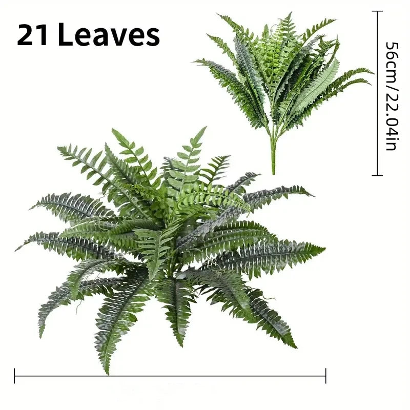 Realistic Boston Ferns 57cm/67cm