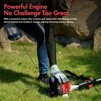 4-Stroke Gas Weed Eater 31cc 15lb