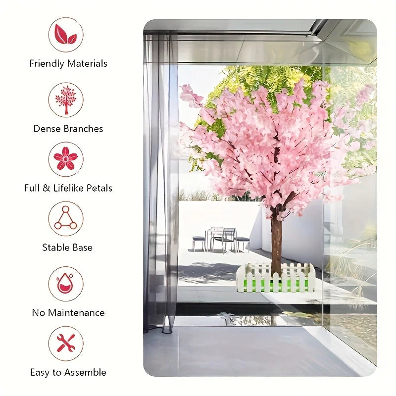 Artificial Cherry Tree Indoor Decor
