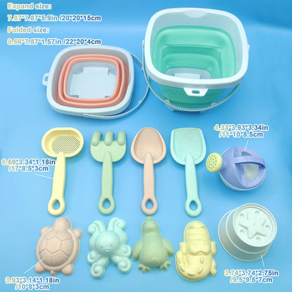 Kids Beach Bucket Shovel Sand tools Set