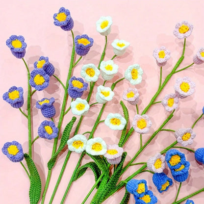 6 Crochet Flower Bouquet, 15.7 Handmade