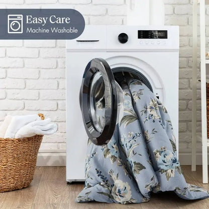 7PCS Queen Vintage Floral Comforter Set