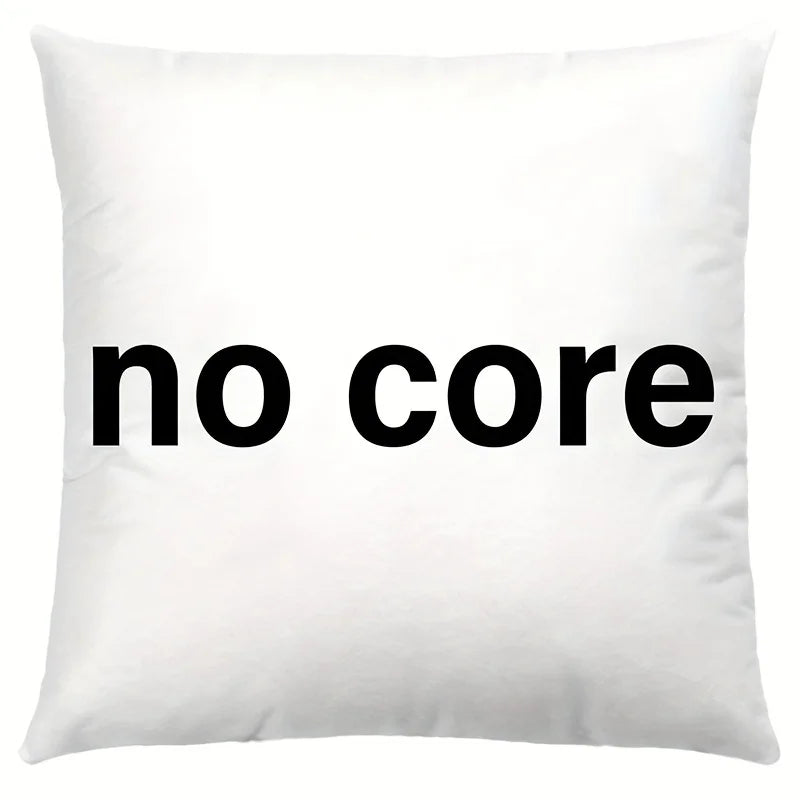 Set of 4 Abstract Flower Pillow Covers  18x18 Inches