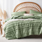 7-piece Tufted design comforter set - King or Queen