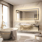 Extra Large Bathroom Mirror LED Dimmable Anti-Fog