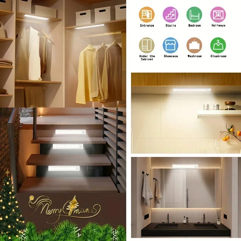 Under Cabinet Lights 1/3/5/6pcs, Motion Sensor