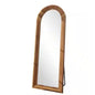 Arched Classic Wood Framed Full Length Floor Mirror