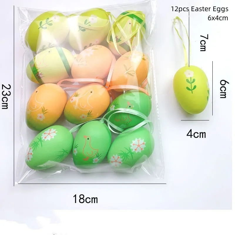 Easter Birch Tree Lamp - LED Easter Eggs Ornaments