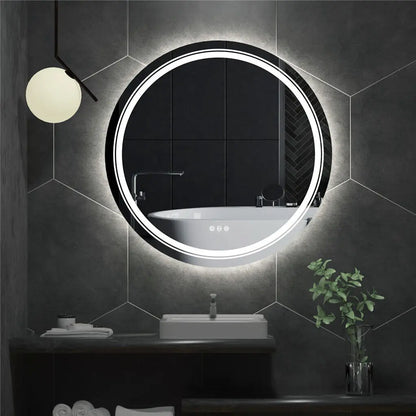 Round Bathroom Fogless Vanity Mirror