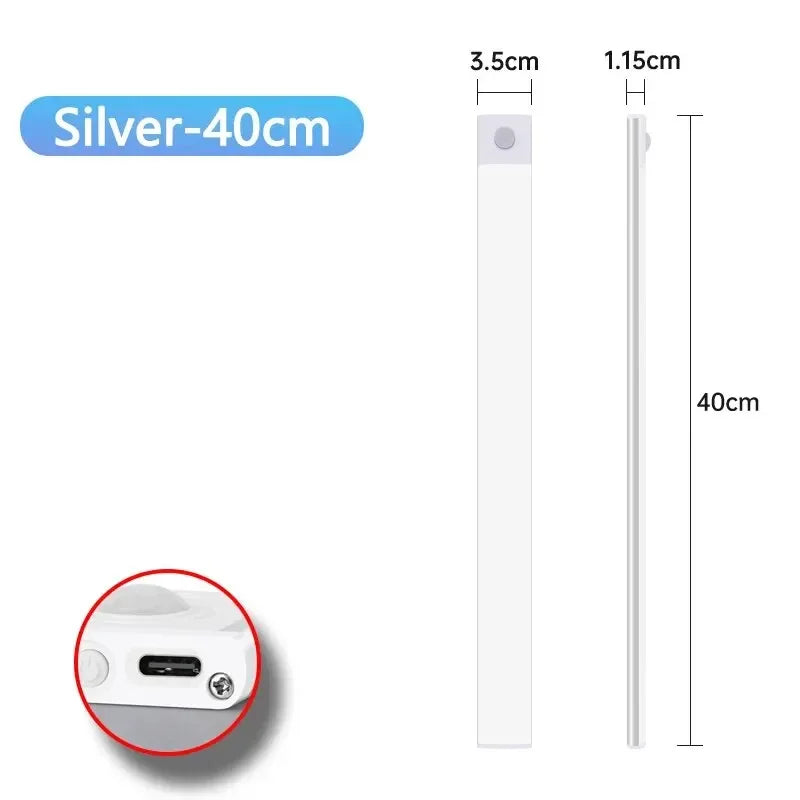 LED Cabinet Light USB Type-C Motion Sensor