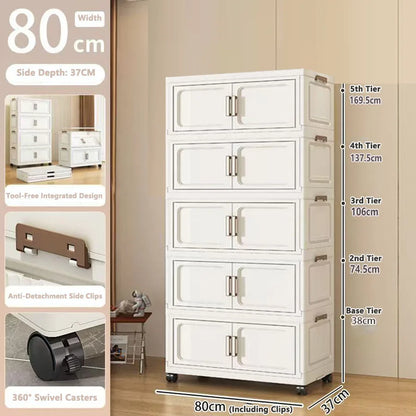 Folding Storage Cabinet Organizer