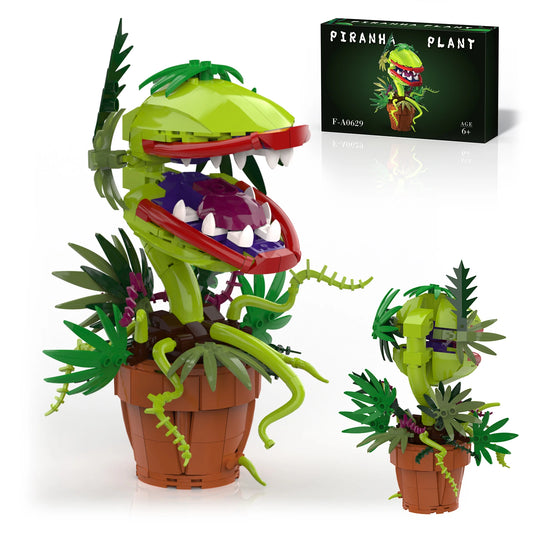 Little Shop of Horrors Audrey 2 Piranha Plant Building Blocks