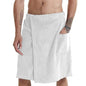 Men's Soft Wearable Bath Towel with Pocket