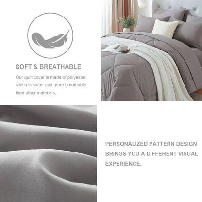 Comforter Set - 5/7 Pieces Bed in a Bag