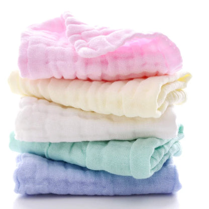Baby Washcloths - Natural Cotton Soft Newborn Washcloth