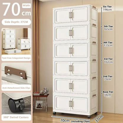 Folding Storage Cabinet Organizer