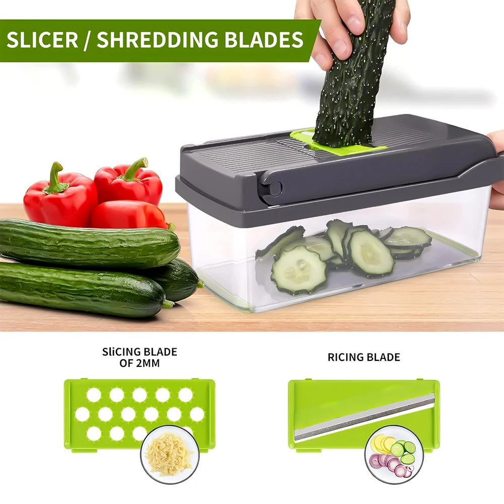 14 in 1 Multifunctional Vegetable Chopper