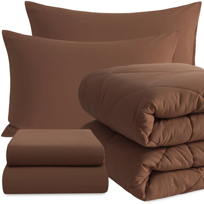 5 Piece Twin Bedding Comforter Set